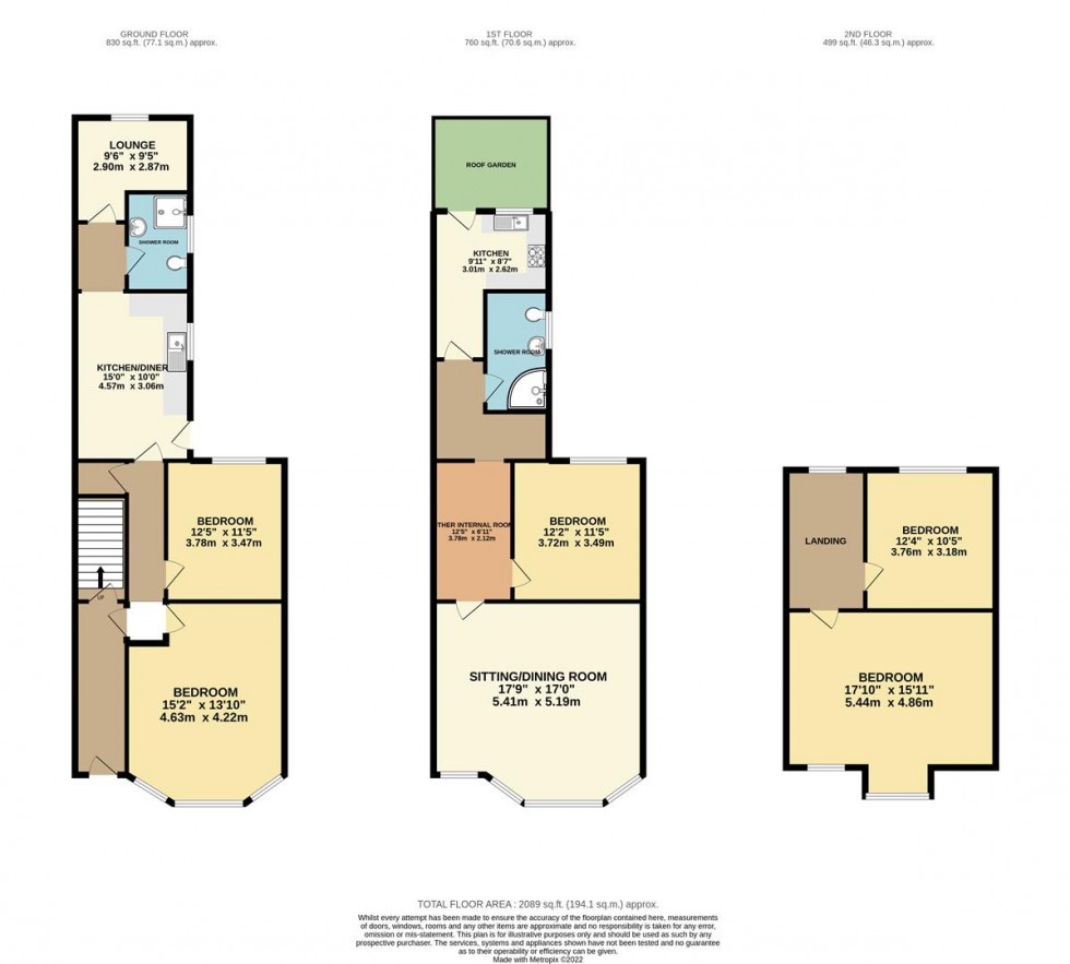 Floorplan for Bedford Park, Plymouth