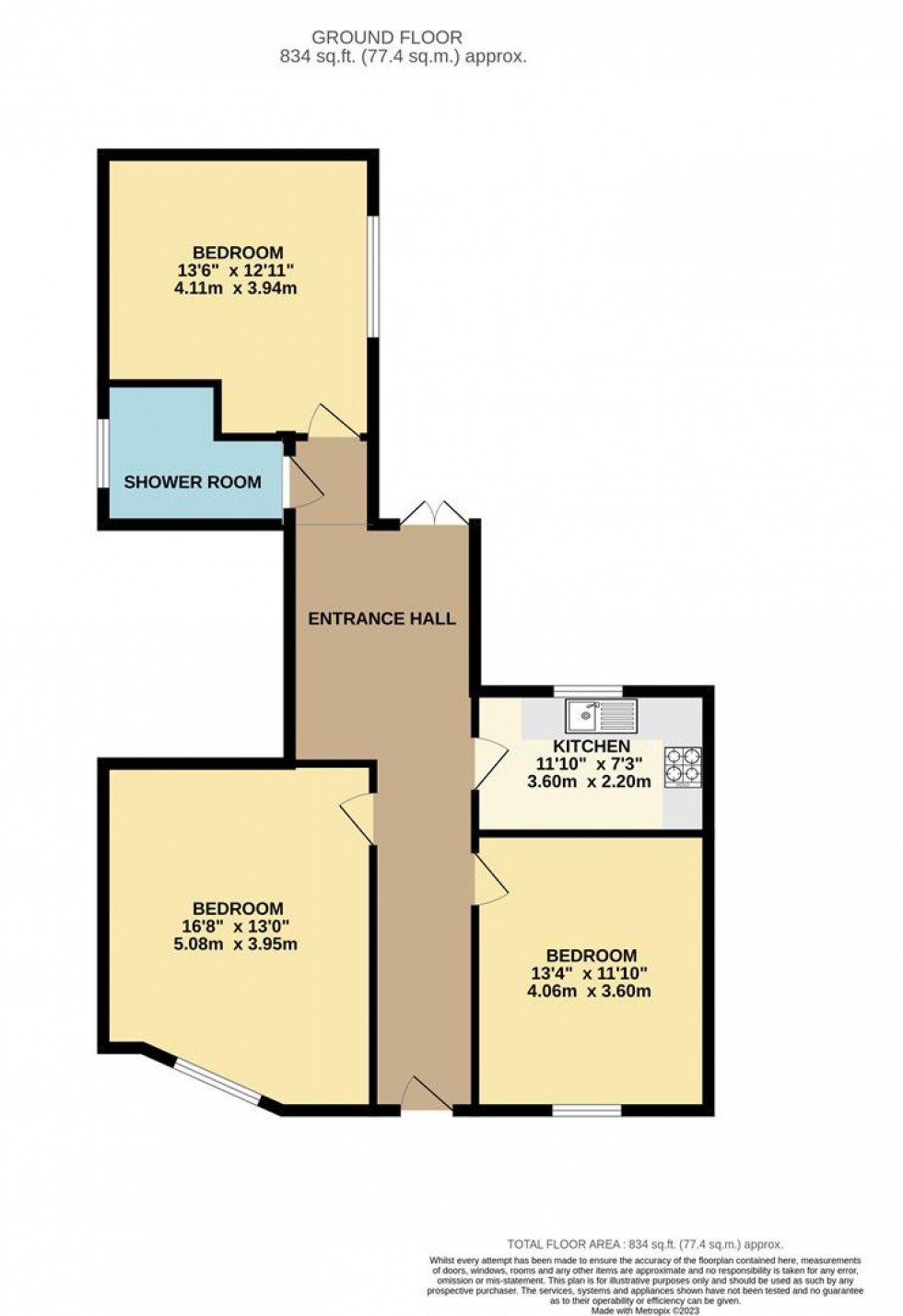 Floorplan for North Street, TF, Plymouth