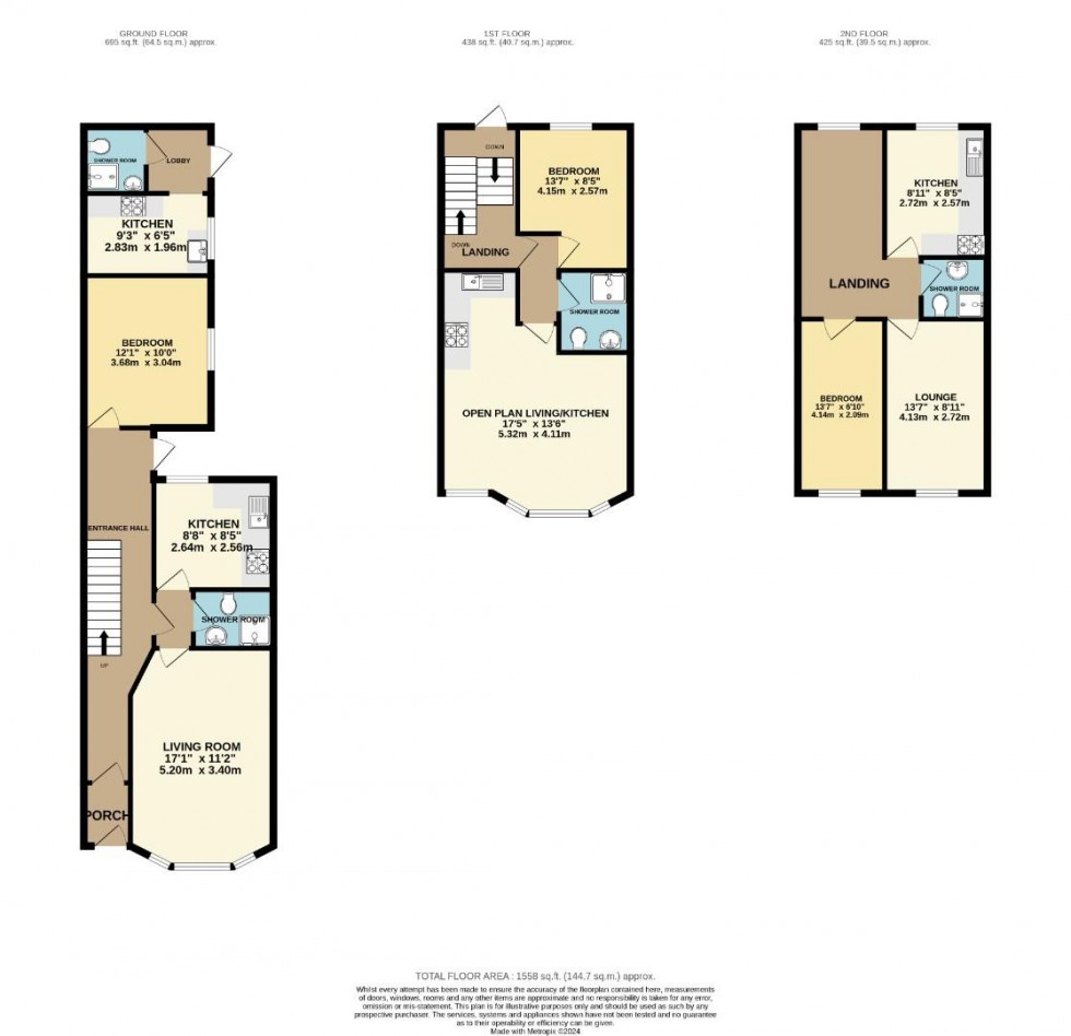 Floorplan for Houndiscombe Road, Plymouth