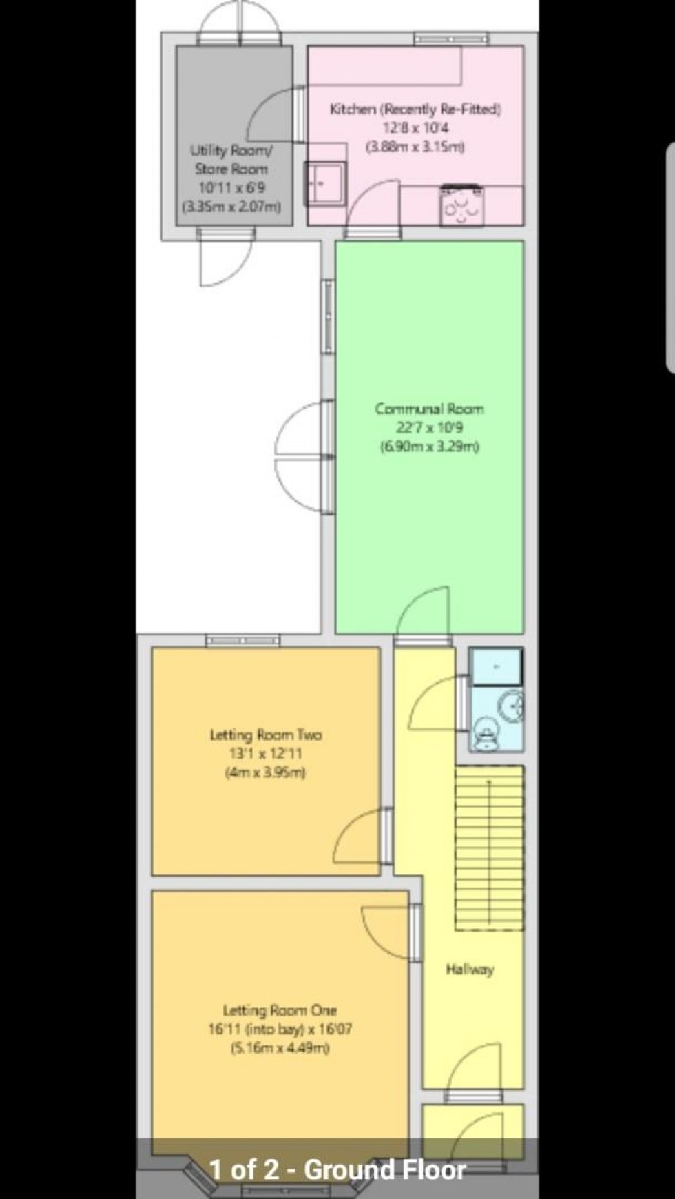 Floorplan for Tothill Road, Plymouth