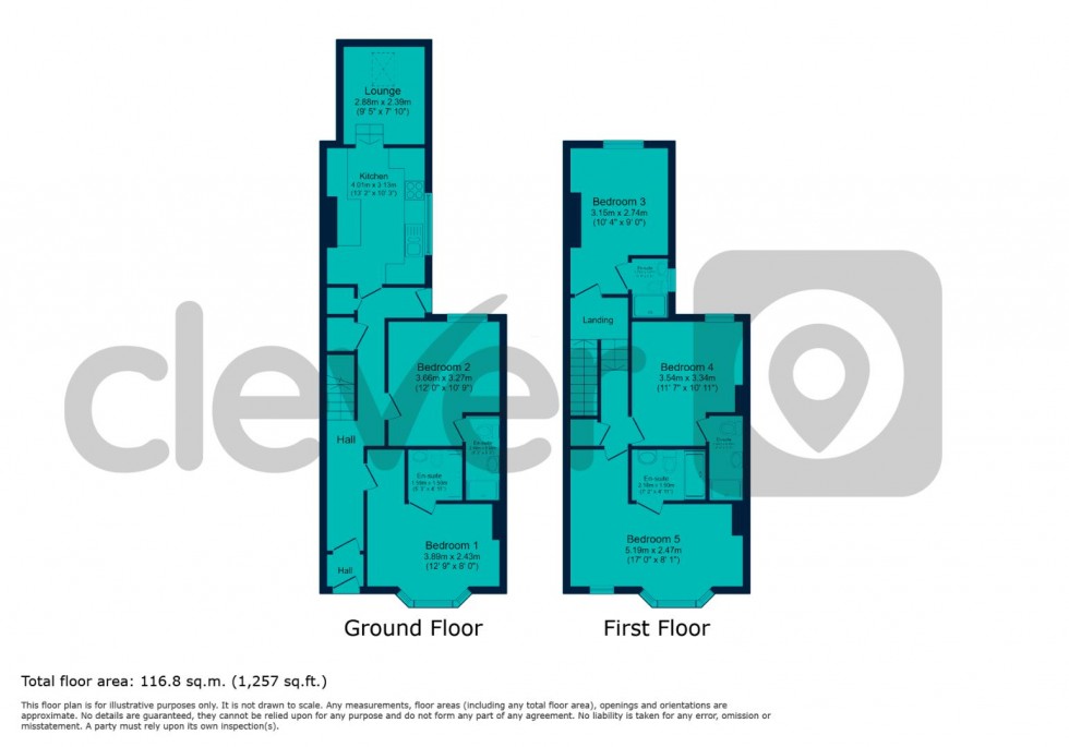 Floorplan for Welbeck Avenue, Plymouth