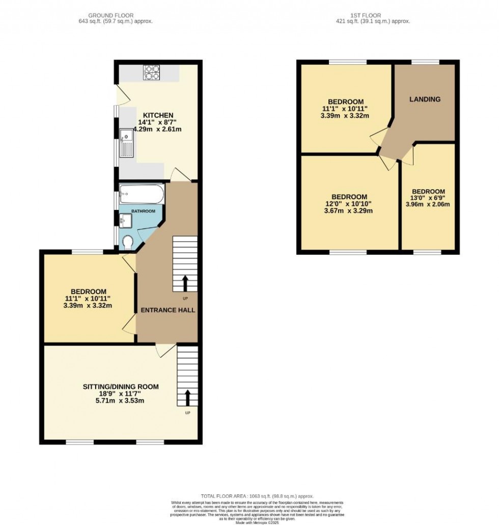 Floorplan for Clifton Place, Plymouth