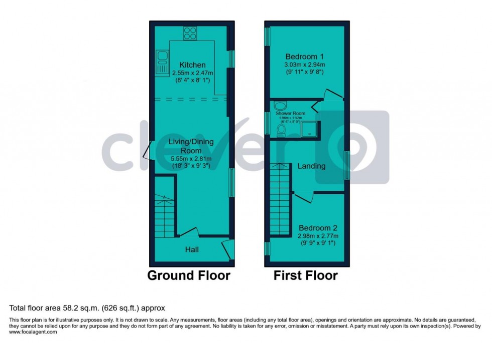 Floorplan for Anstis Street, Plymouth