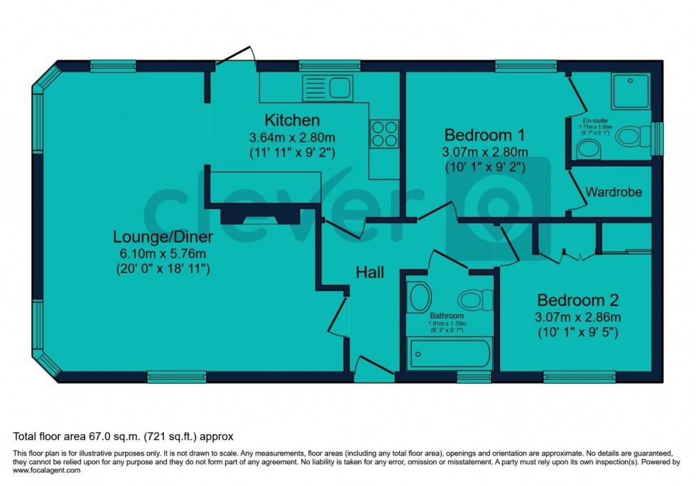 Floorplan for Bedford Bridge, Magpie