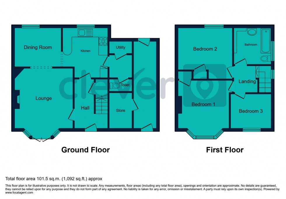 Floorplan for Milford Lane, Plymouth