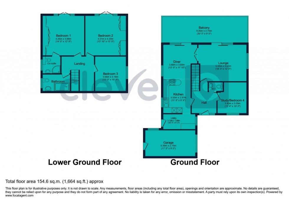 Floorplan for Ramage Close, Plymouth
