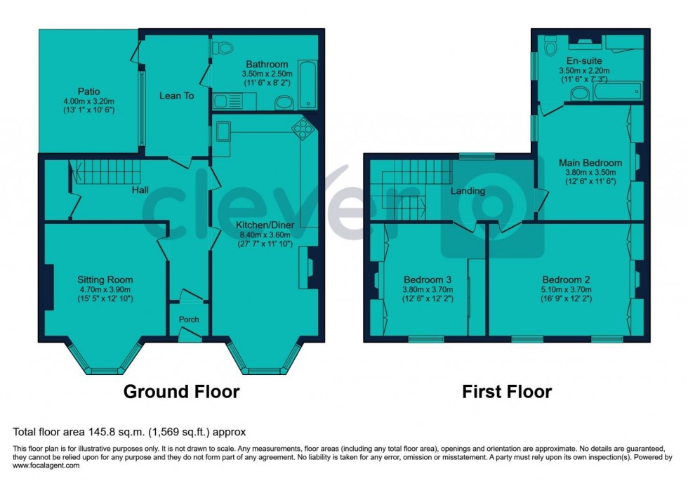 Floorplan for Sydney Street, Plymouth