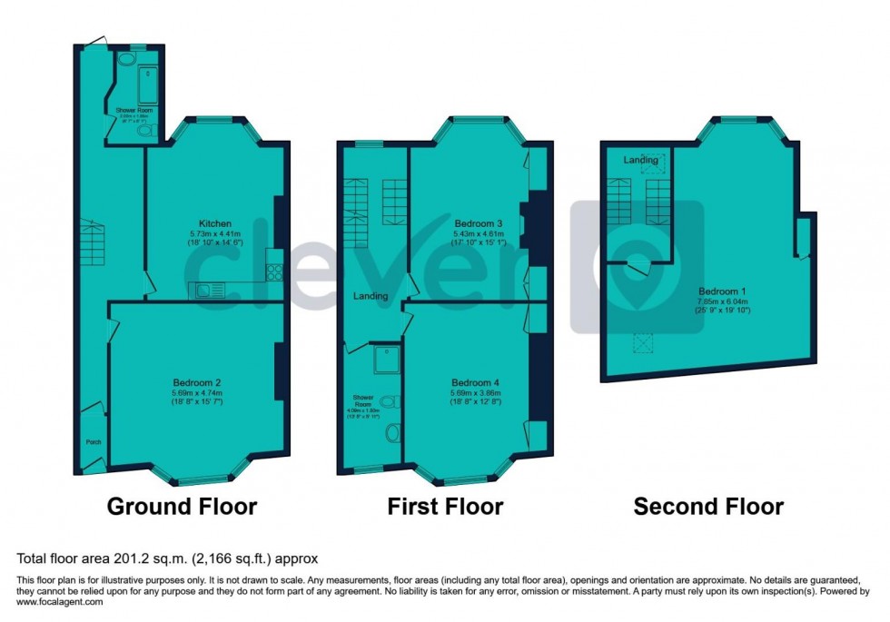 Floorplan for Lisson Grove, Plymouth