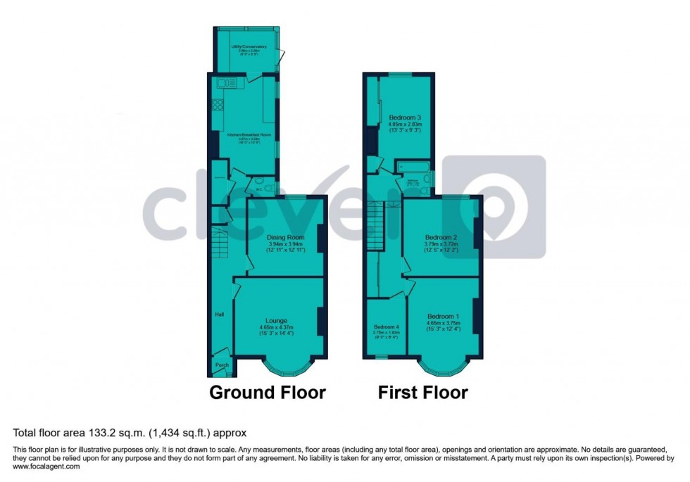 Floorplan for Dale Road, Plymouth