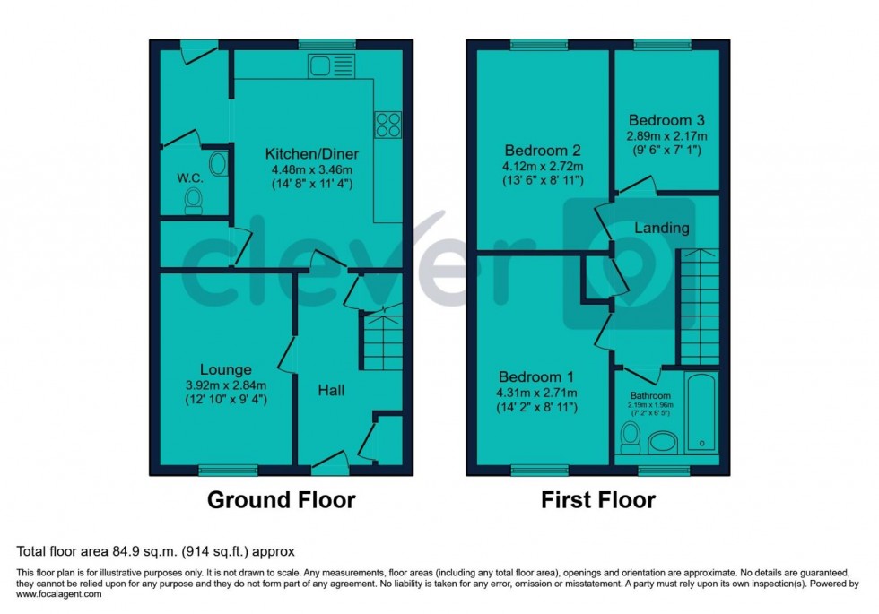 Floorplan for Lavinia Drive, Plympton