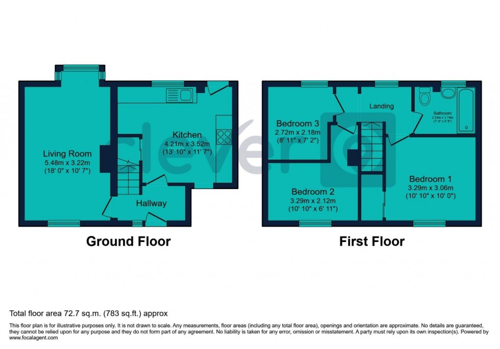 Floorplan for Clittaford Road, Plymouth
