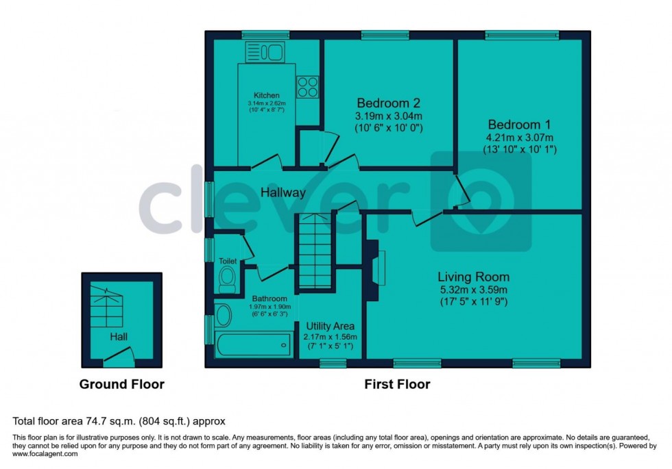 Floorplan for Brentford Avenue, Plymouth