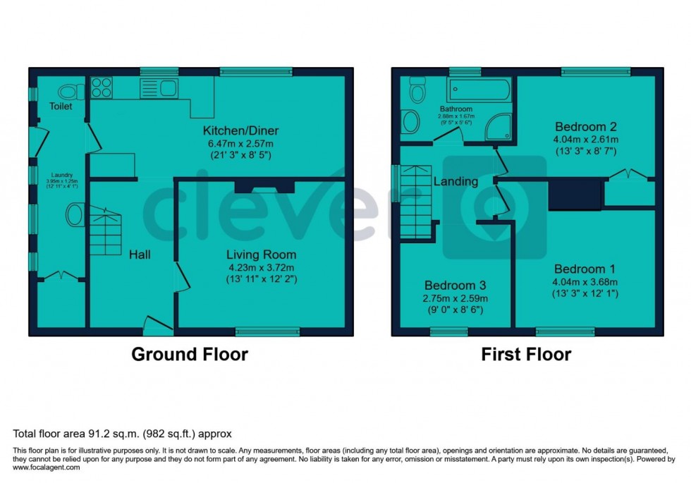Floorplan for Honicknowle Lane, Plymouth, City Of Plymouth