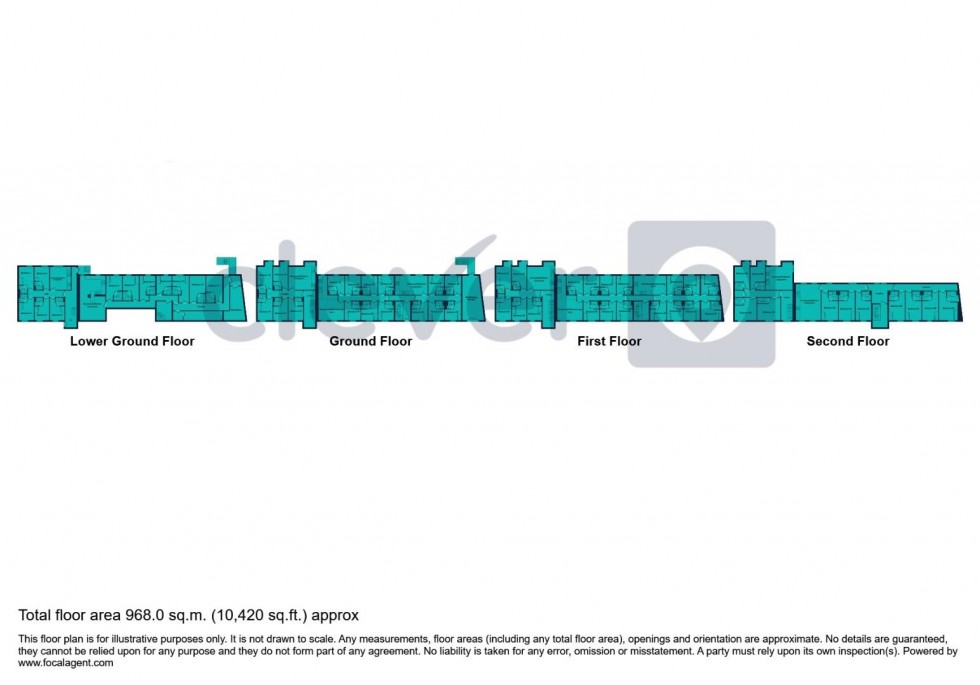 Floorplan for Houndiscombe Road, Plymouth