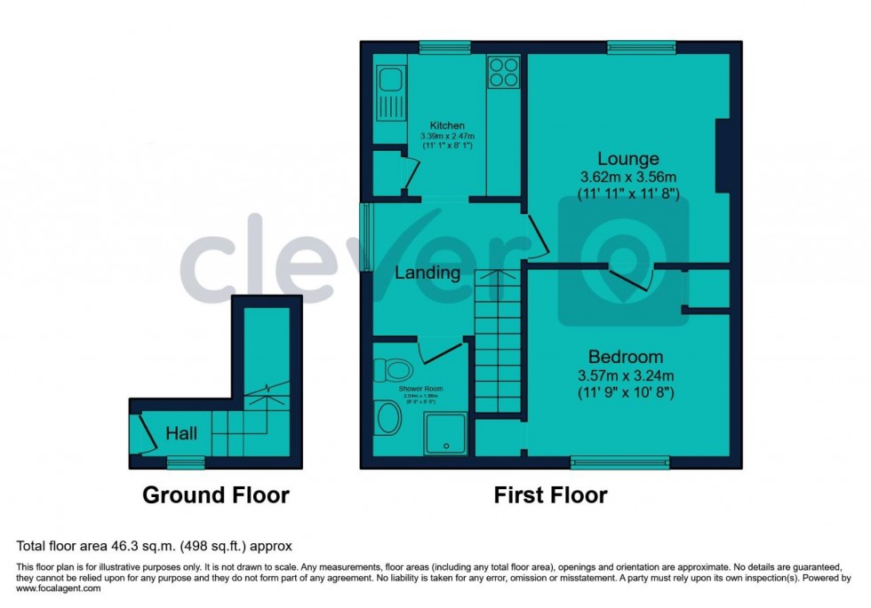 Floorplan for Acklington Place, Plymouth