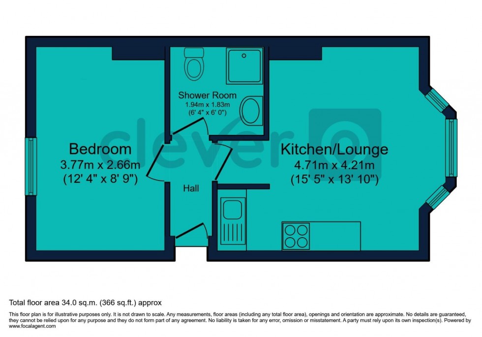 Floorplan for Sydney Street, Plymouth