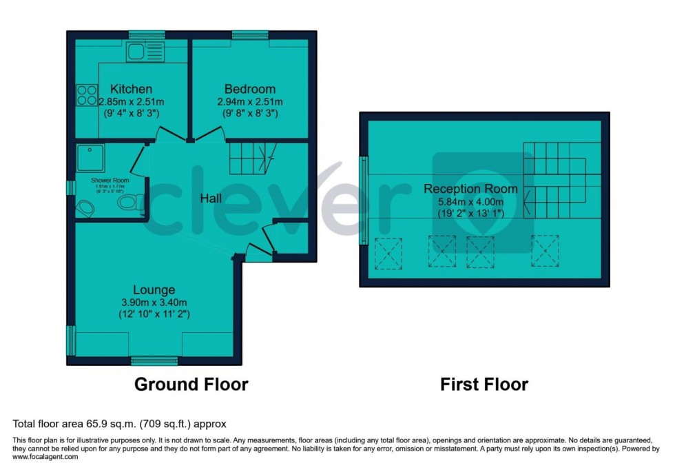 Floorplan for Victoria Place, Plymouth