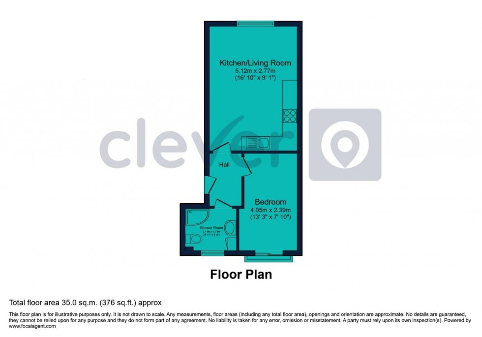 Floorplan for Arundel Crescent, Plymouth