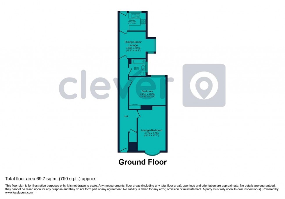 Floorplan for Pasley Street, Plymouth