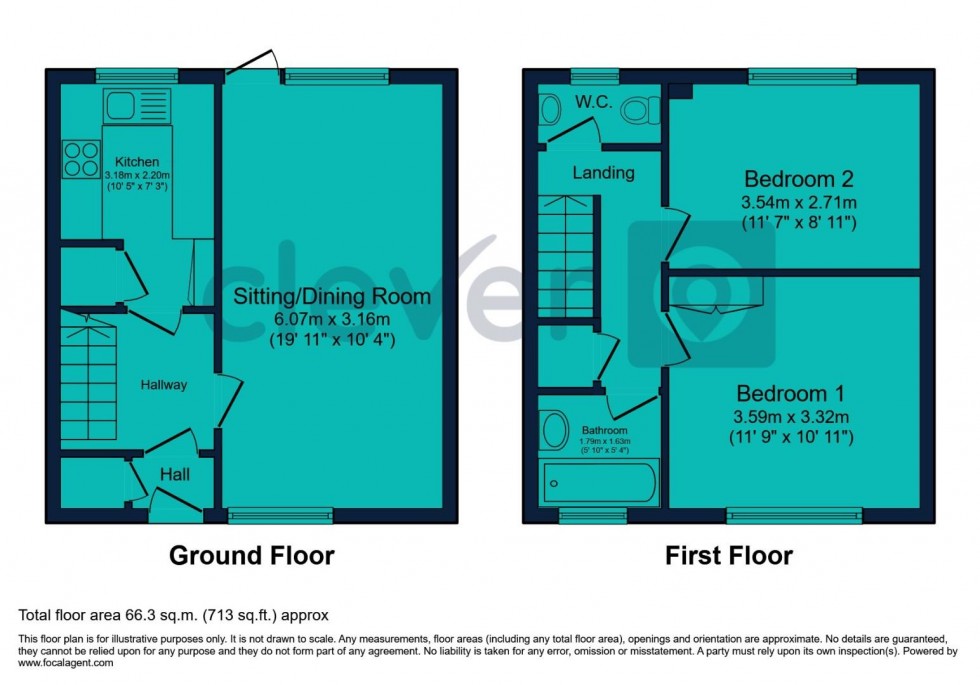 Floorplan for Deer Park Drive, Plymouth