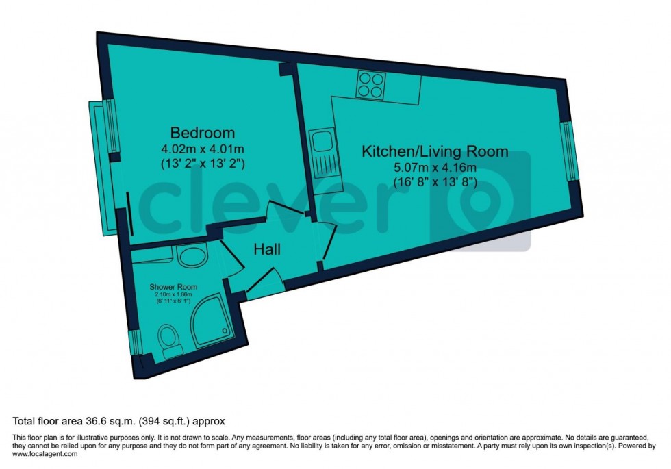 Floorplan for Arundel Crescent, Central Plymouth