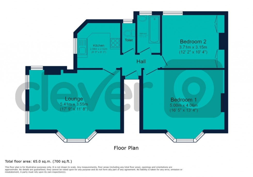 Floorplan for Mannamead Road, Mannamead, Plymouth