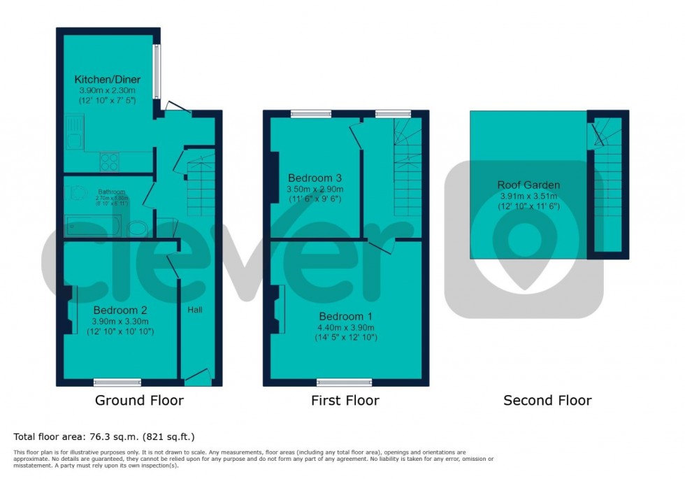 Floorplan for Providence Street, Plymouth