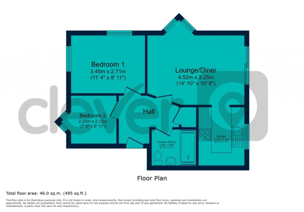 Floorplan for The Limes, Crownhill, Plymouth