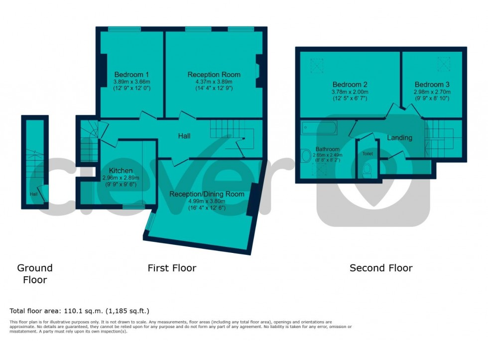 Floorplan for Ridgeway, Plympton, Plymouth