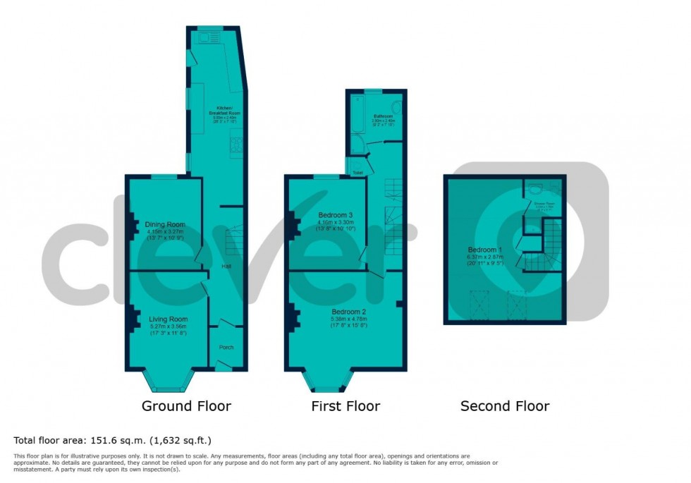 Floorplan for Higher Port View, Saltash