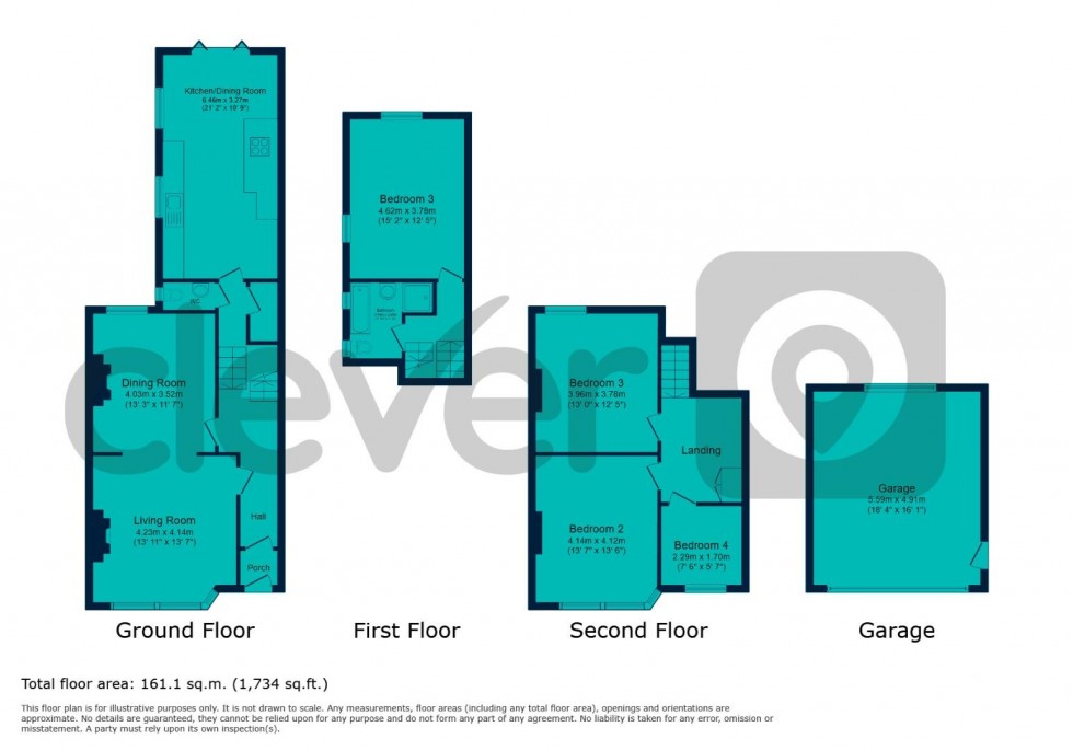 Floorplan for Mutley Road, Mannamead, Plymouth