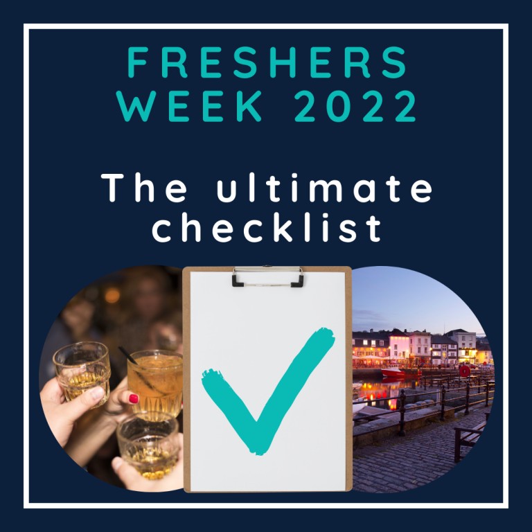 Fresher’s week 2022: the ultimate checklist! 