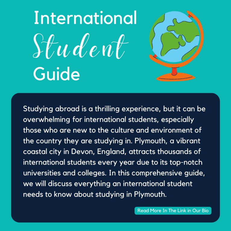 International Student Studying in Plymouth: A Comprehensive Guide
