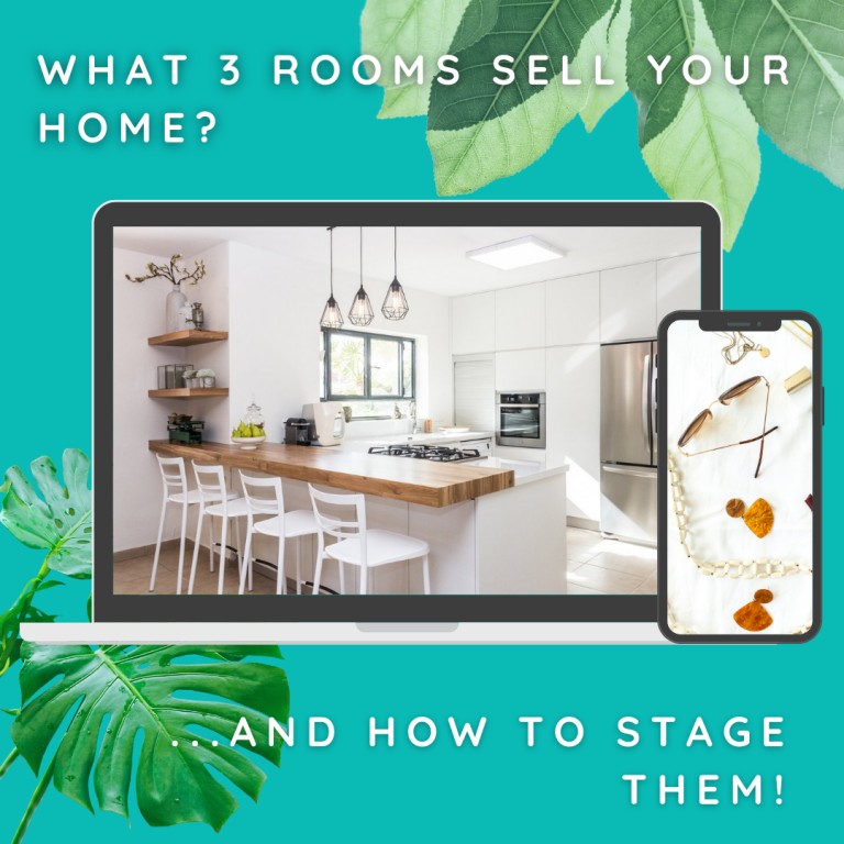 What 3 rooms sell your home and how to stage them?