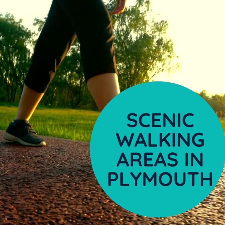 Scenic walking areas in Plymouth