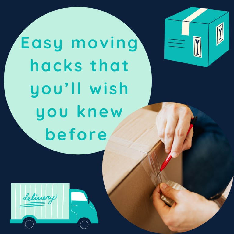 Easy moving hacks that you will wish you knew before
